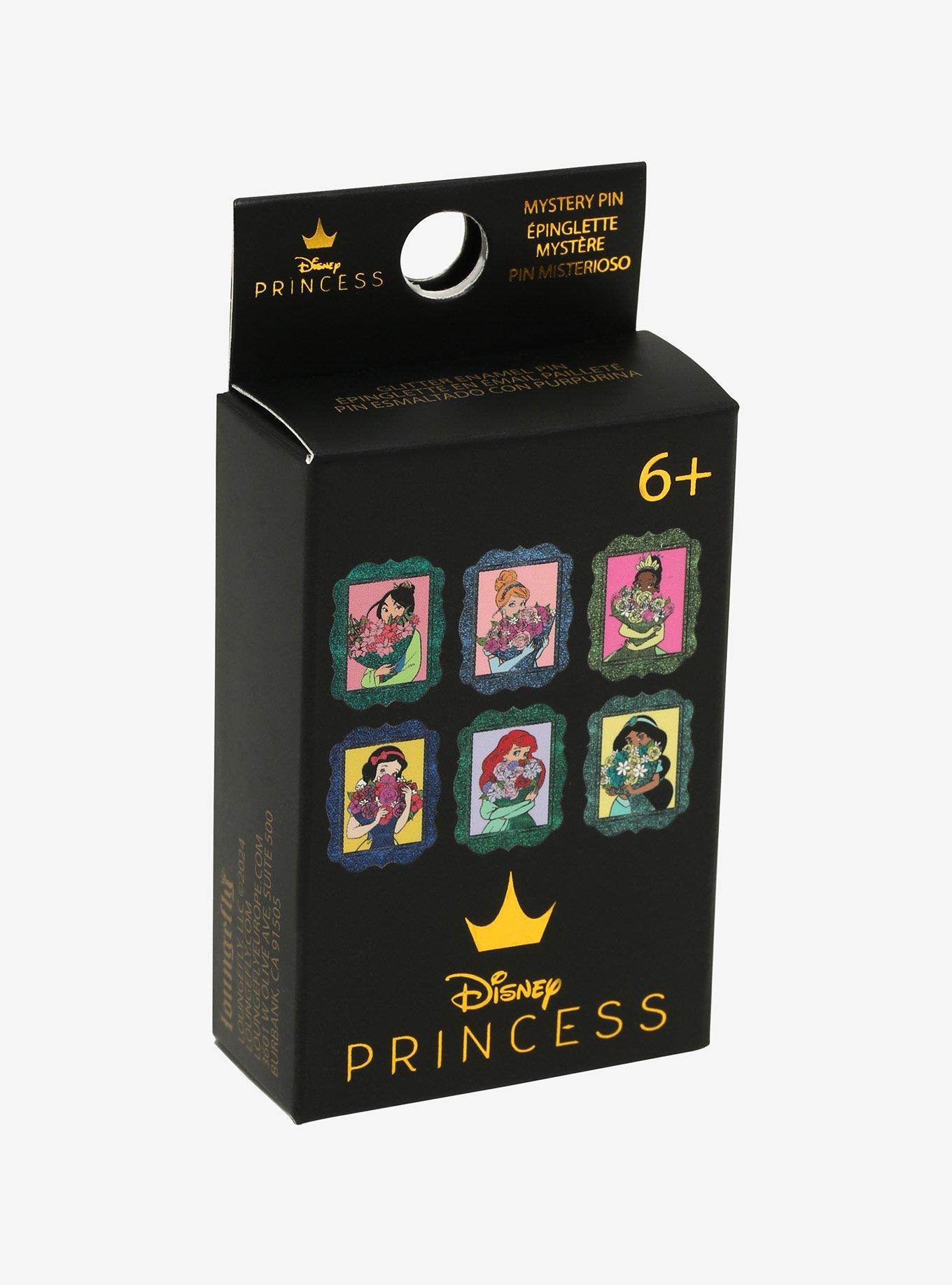 Loungefly Disney Princess Bouquets Blind Box Enamel Pin, , hi-res