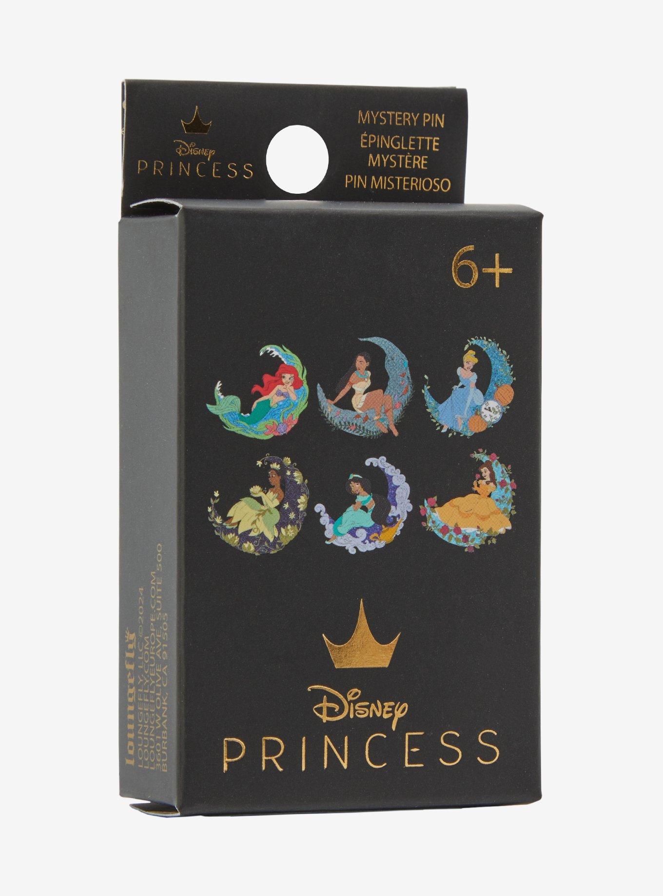 Loungefly Disney Princess Moon Blind Box Enamel Pin, , hi-res