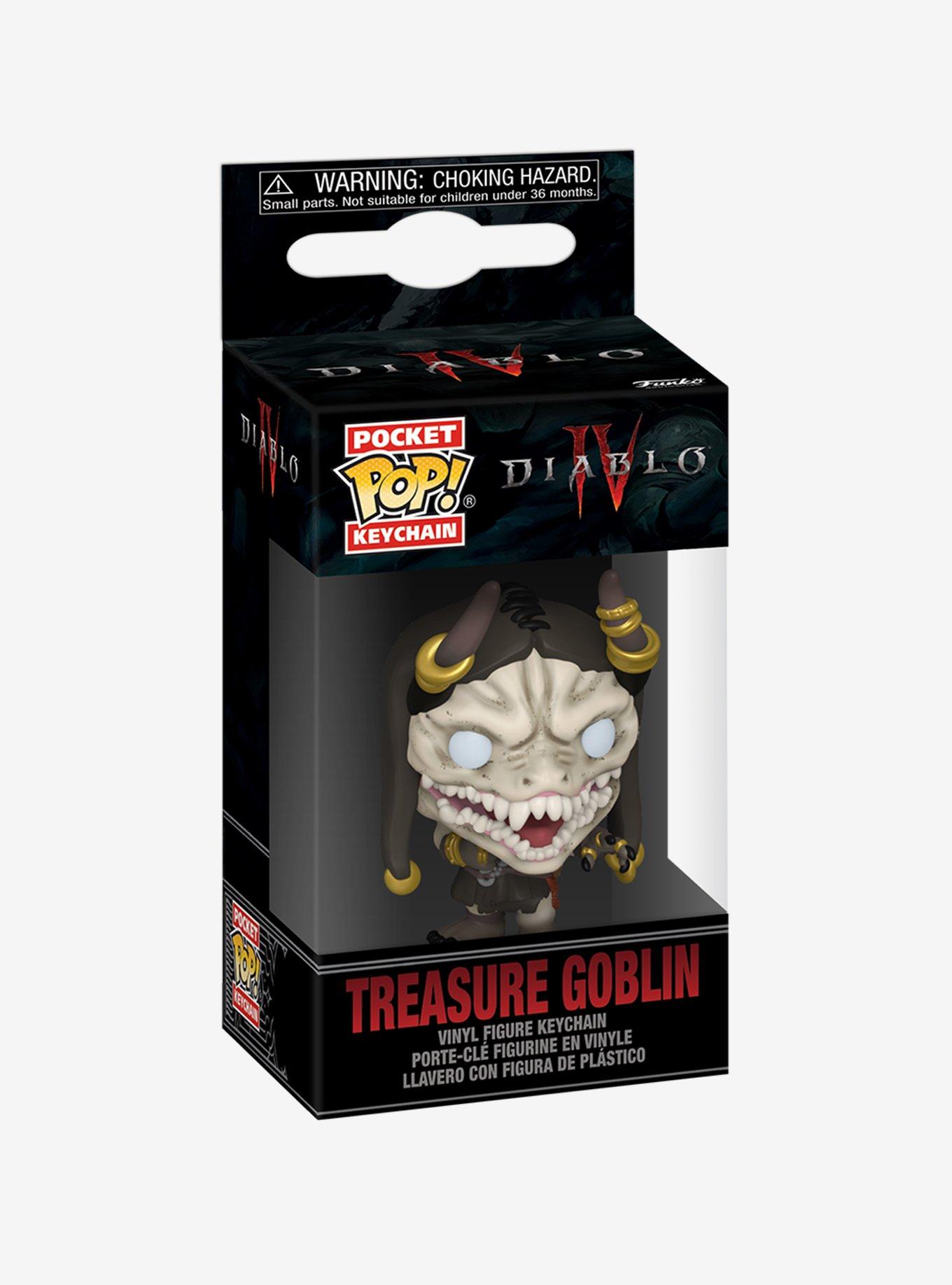 Funko Diablo IV Pocket Pop! Treasure Goblin Vinyl Key Chain, , hi-res