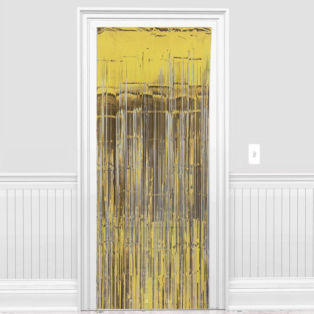 Foil Fringe Doorway Curtain, 3ft x 8ft