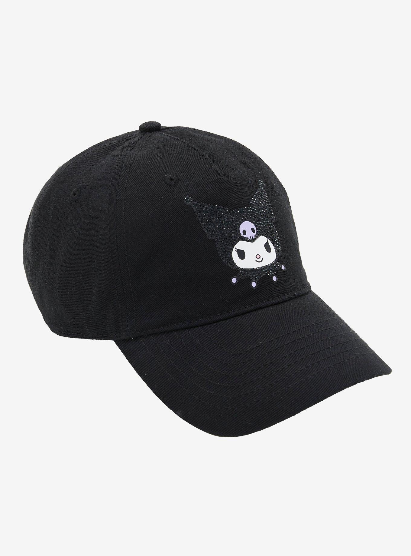 Kuromi Rhinestone Dad Cap, , hi-res