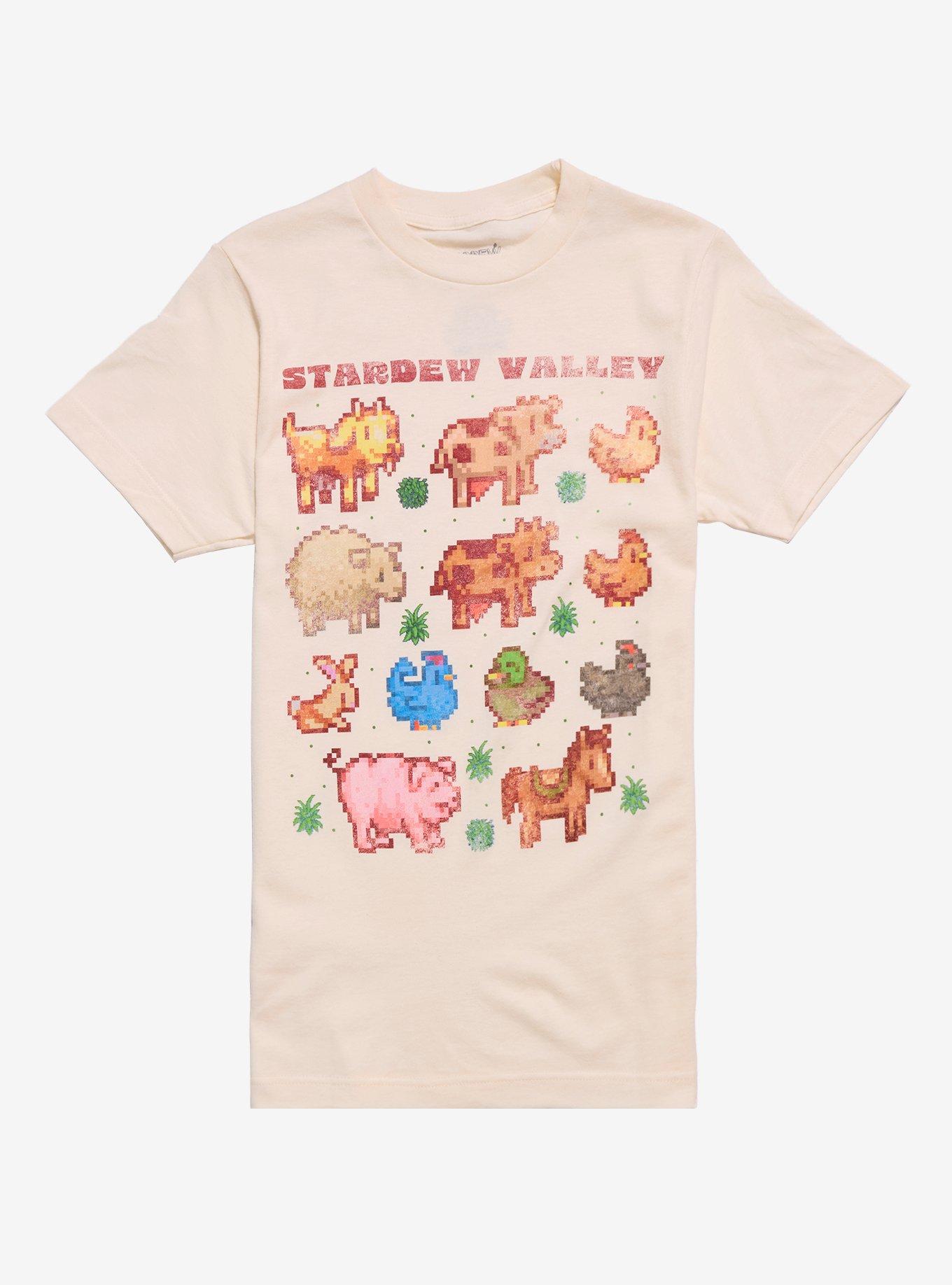 Stardew Valley Animal Grid Girls T-Shirt, , hi-res