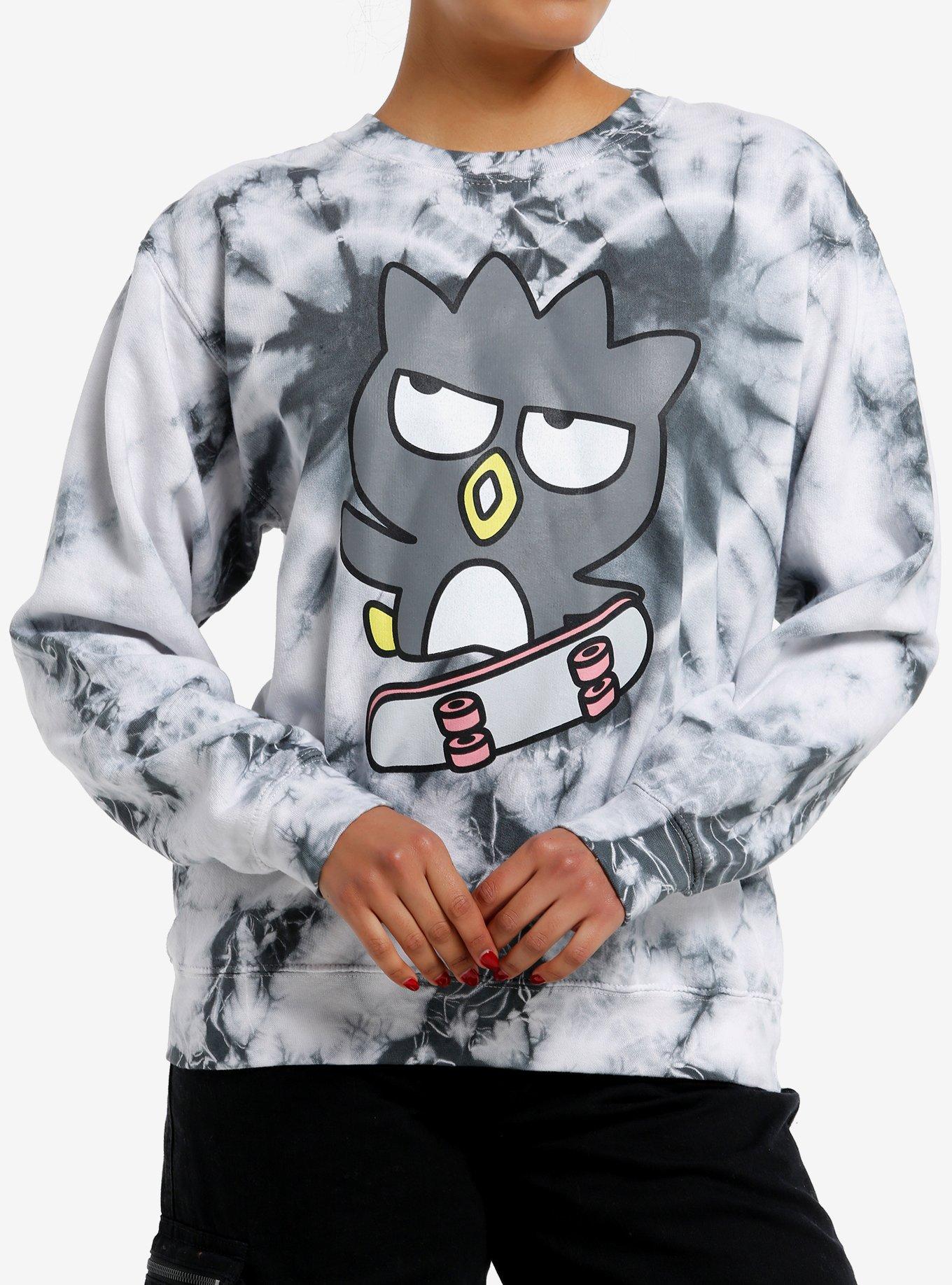 Badtz-Maru Skateboard Tie-Dye Girls Sweatshirt, , hi-res