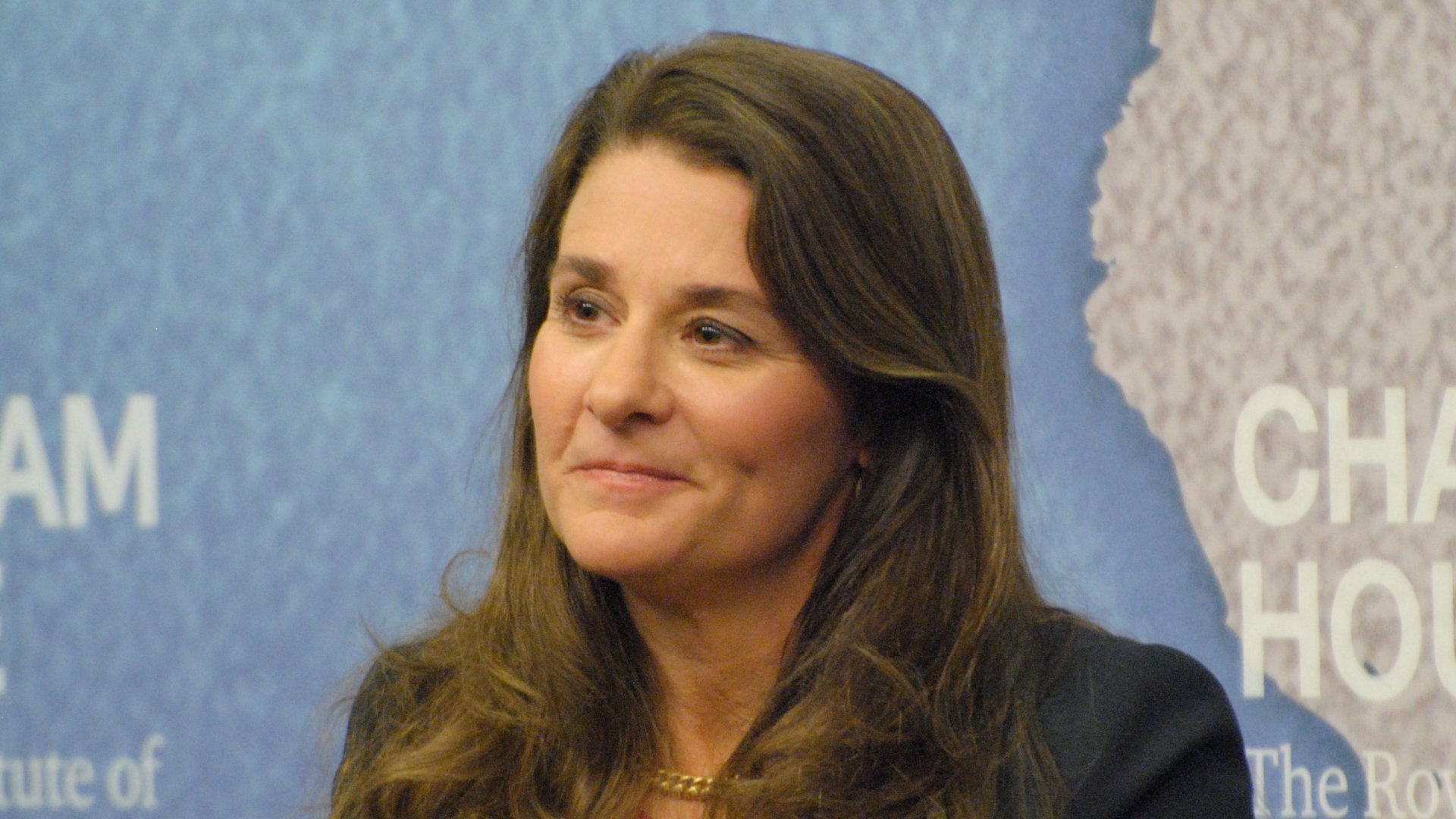 A empreendedora, cientista da computação e ativista Melinda Gates.