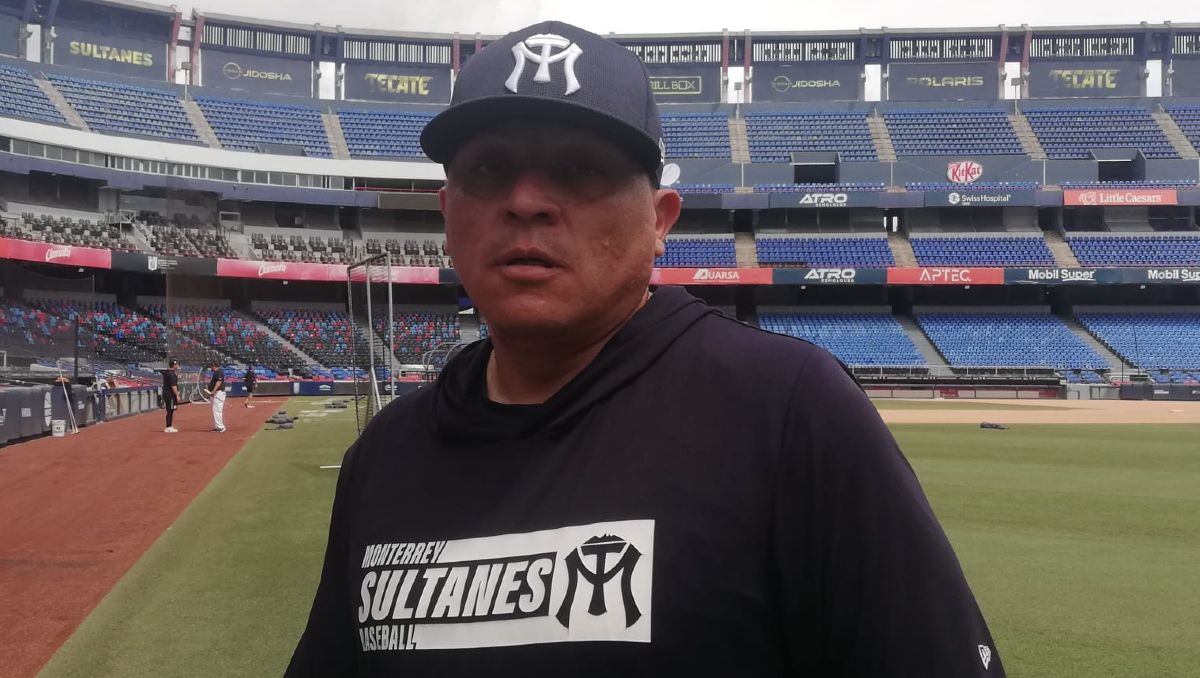 Ricardo Serrano, tercera base de los Sultanes de Monterrey (Tomas López)