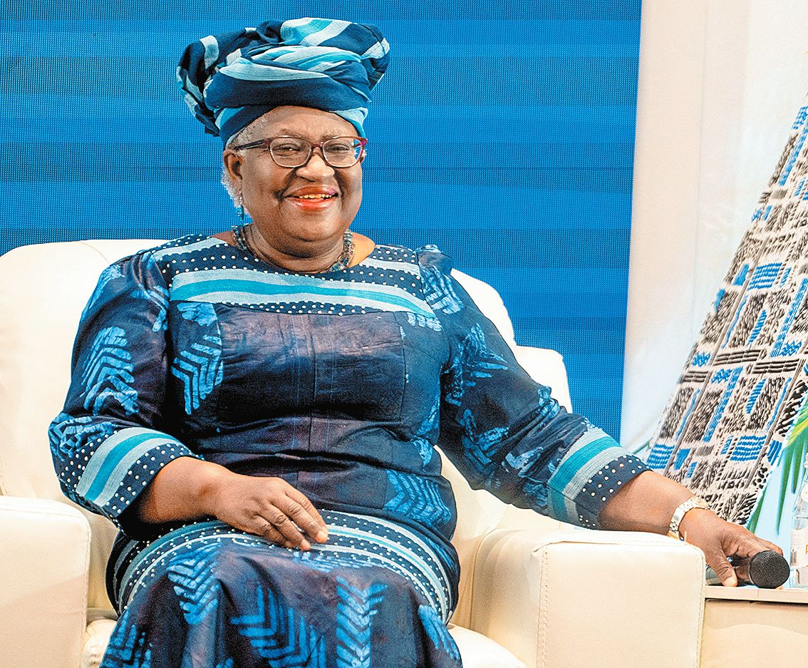 Ngozi Okonjo-Iweala, directora de la Organización Mundial de Comercio. Reuters