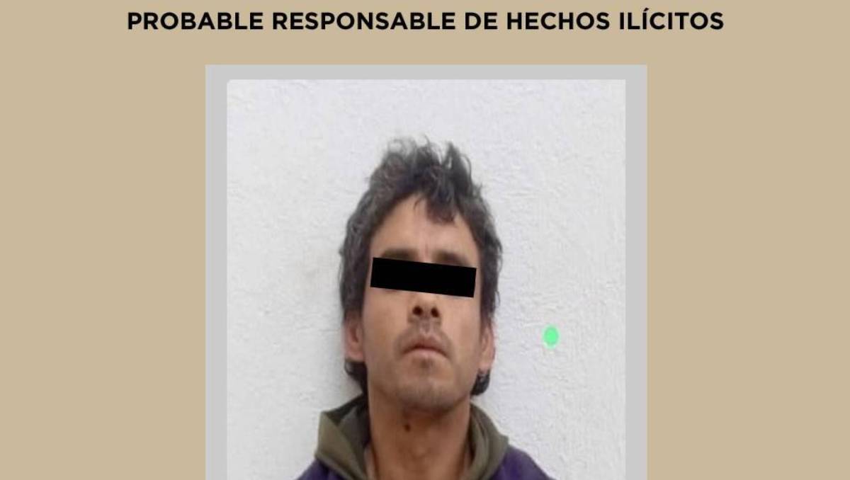 Detienen a presunto narcomenudista en Calimaya, Edomex. Especial