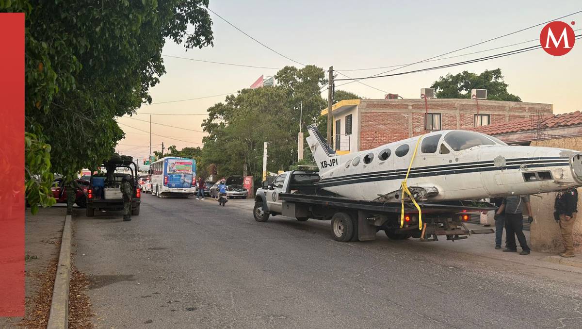 La avioneta hallada es una tipo Cessna (Manuel Aceves)