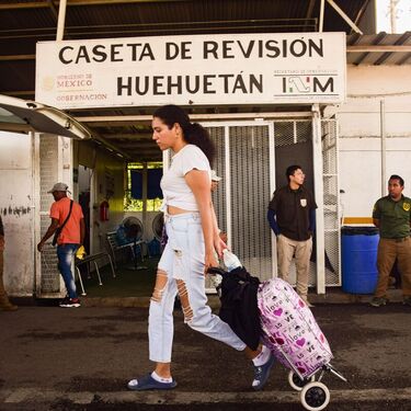 Caravana enfrenta calor extremo y riesgos de seguridad en su paso por Chiapas | Cuartoscuro