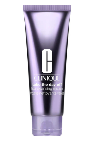 Clinique Take the Day Off Facial Cleansing Mousse on a white background