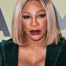 Serena Williams on a red carpet