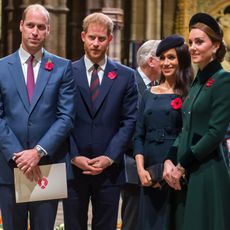 The Queen Attends A Service At Westminster Abbey Marking The Centenary Of WW1 Armistice