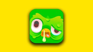 Duolingo sick app icon