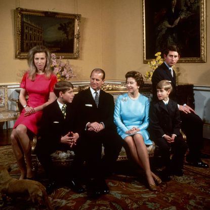 Royal Family At Buckingham Palace