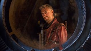 Sean Gunn as Kraglin in Guardians of the Galaxy Vol. 2