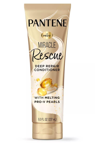 Pantene Miracle Rescue Deep Repair Conditioner on a white background