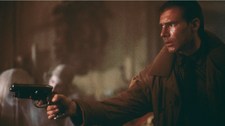 Harrison Ford in Blade Runner