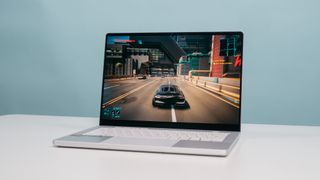 Asus ROG Zephyrus G14 (2024) running Cyberpunk 2077, the best gaming laptop you can get at the moment