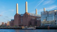 Battersea Power Station seen from the River Thames