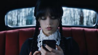 Jenna Ortega in Wednesday.