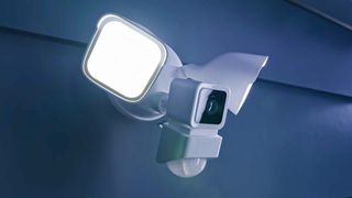 Wyze Cam Floodlight mounted