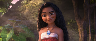 Moana smiling at Pua in Moana 2