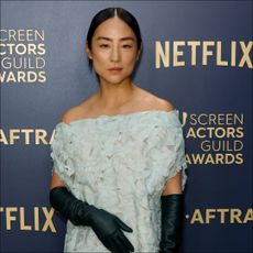 Greta Lee at the SAG awards