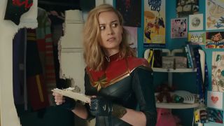 Bri Larson's Captain Marvel in the upcoming The Marvels