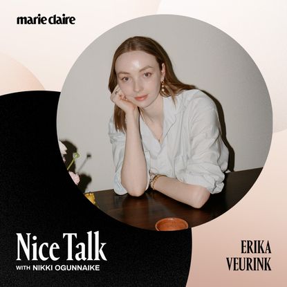 erika veurink on the marie claire podcast nice talk