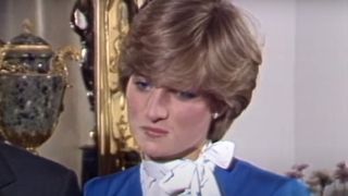 Princess Diana's is interviewed about her engagement to Prince Charles in 1981.