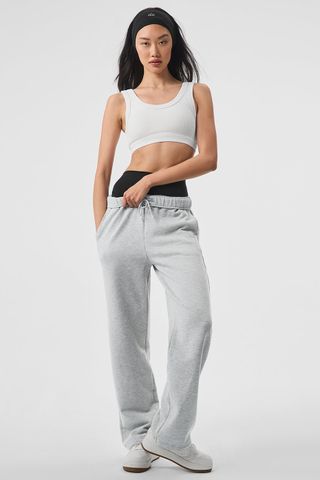 Accolade Straight Leg Sweatpant - Athletic Heather Grey