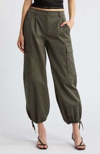 Twill Cargo Pants