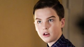 Sheldon surprised on Young Sheldon