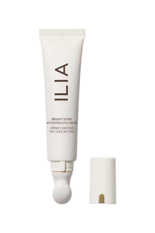 Ilia Bright Start Retinol Alternative Eye Cream on a white background