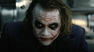 Heath Ledger as The Joker in The Dark Knight