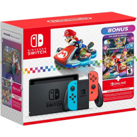 Nintendo Switch | Mario Kart 8 Deluxe | 12 months Nintendo Switch Online | $299 at Walmart