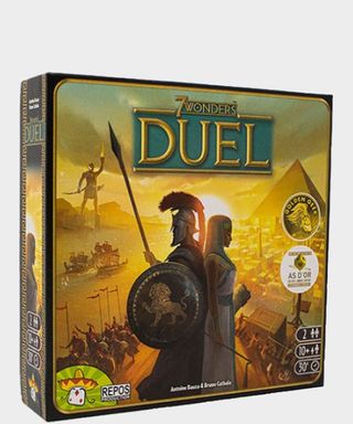 7 Wonders Duel box on a plain background