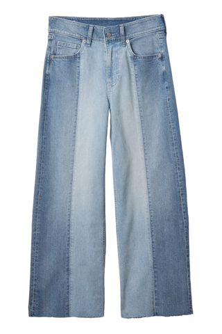 Gap High Rise Stride Wide-Leg Ankle Jeans