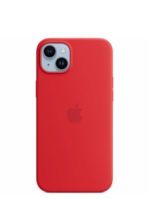 Apple Silicone Case on a white background