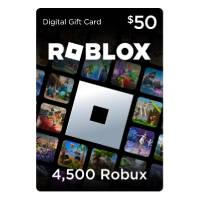 Roblox gift card (4,500 Robux) |  $50 $42.50 at AmazonSave $7.50Buy it if: