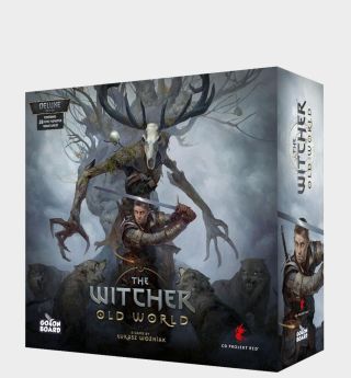 The Witcher: Old World box on a plain background