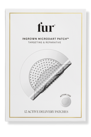 Fur Ingrown Microdart Patch on white background