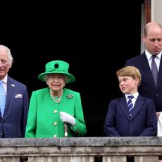 Queen Elizabeth Prince Charles Prince William Prince George