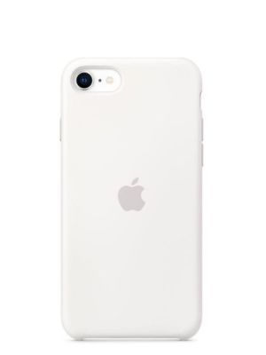 Apple iPhone SE Silicone Case on a white background