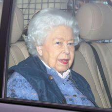 Queen leaves London