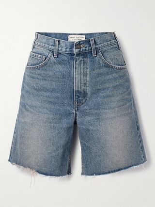 Russel Frayed Denim Shorts