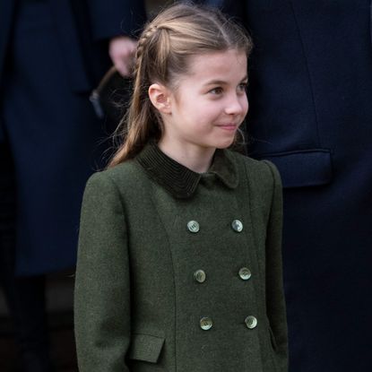 Princess Charlotte on Christmas Day