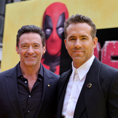 Hugh Jackman and Ryan Reynolds attend the Deadpool & Wolverine World Premiere at the David H. Koch Theater on July 22, 2024 in New York City