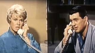 doris day and rock hudson in pillow talk