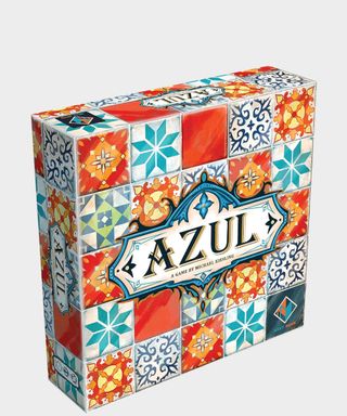 Azul box on a plain background